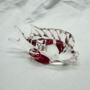 VTG Novica hand blown art glass fish